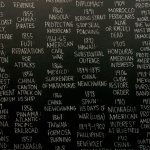 Brief historyof U.S. internventions, por Carlos Motta, 2006. En la Feria Internacional de Arte de Sao Paulo, 2015.