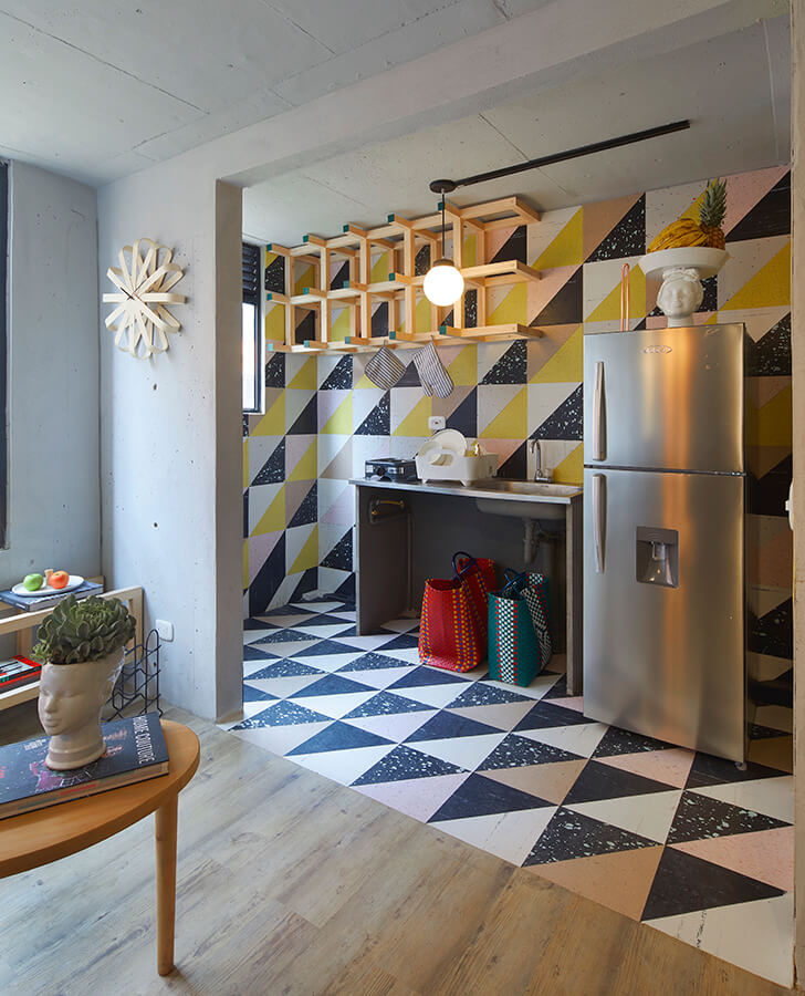 axxis vis 4 Soluciones para espacios pequeños: un apartamento bogotano de estética vintage