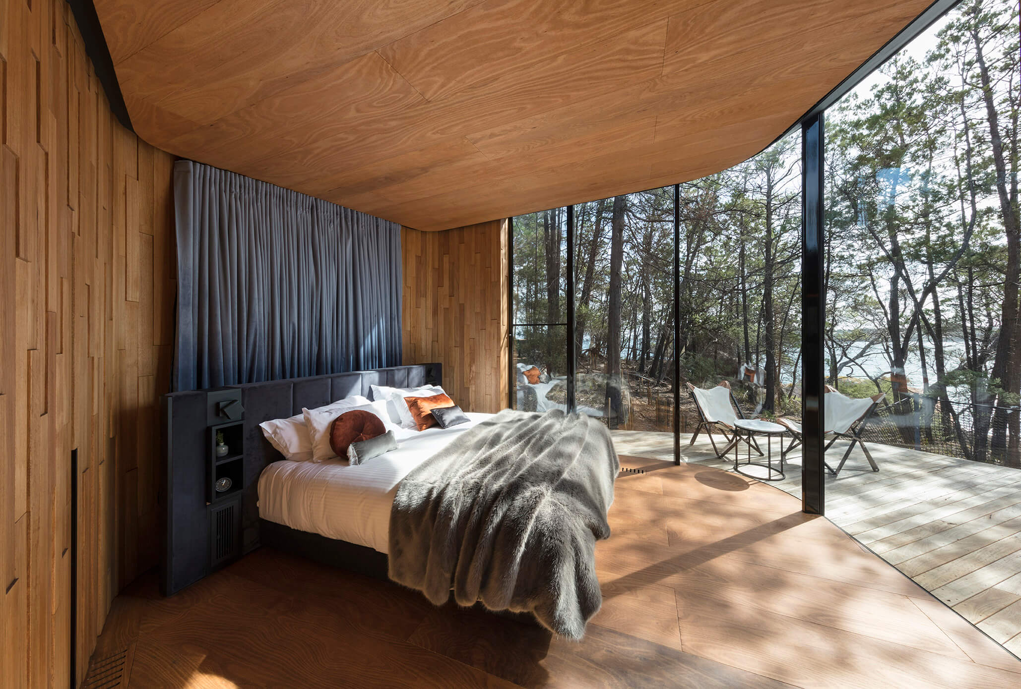hotel tasmania En un parque nacional de Tasmania construyeron un hotel sin dañar el ecosistema