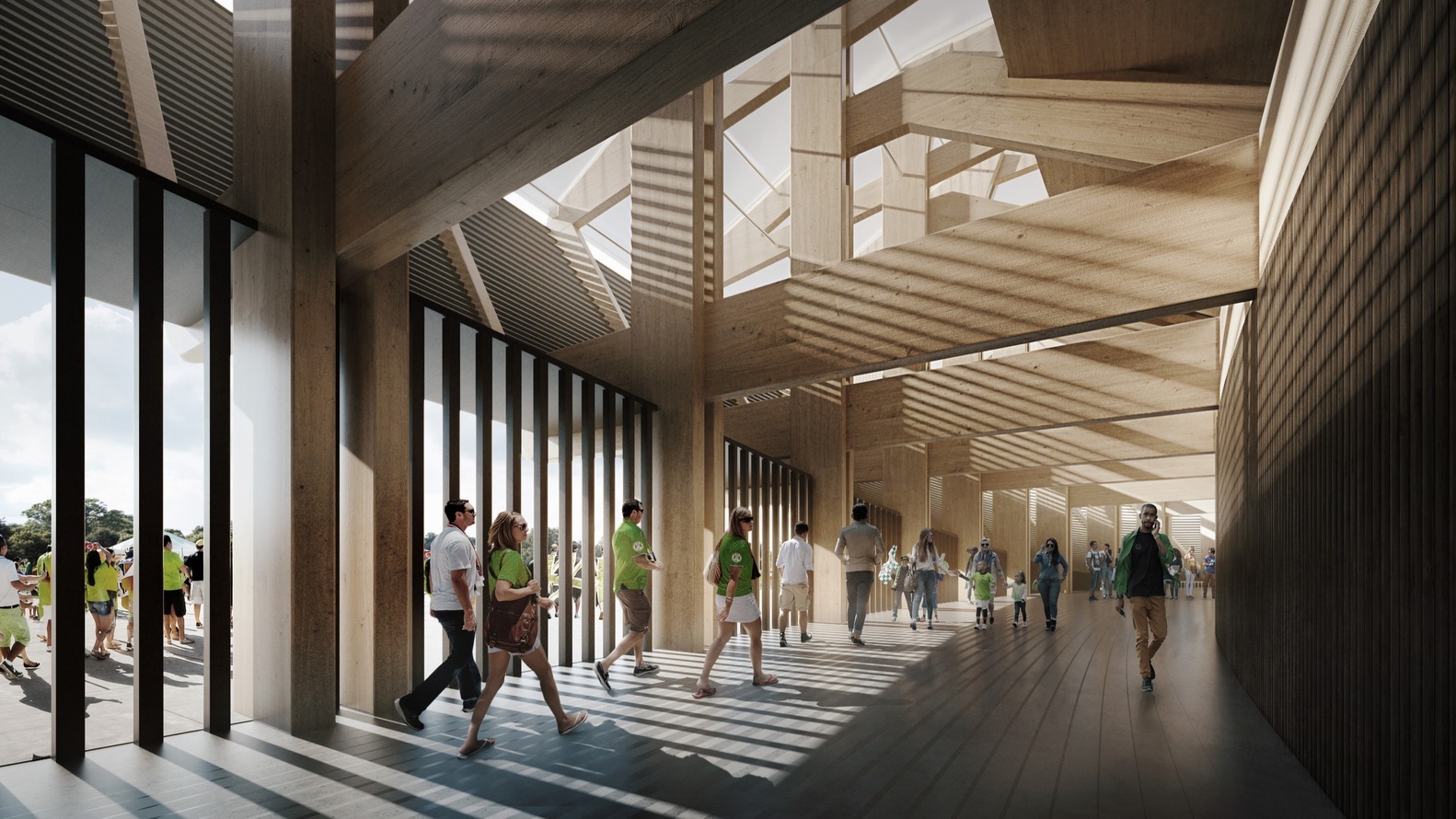 zaha hadid estadio sostenible La firma de Zaha Hadid diseña el primer estadio de fútbol sostenible y verde del mundo