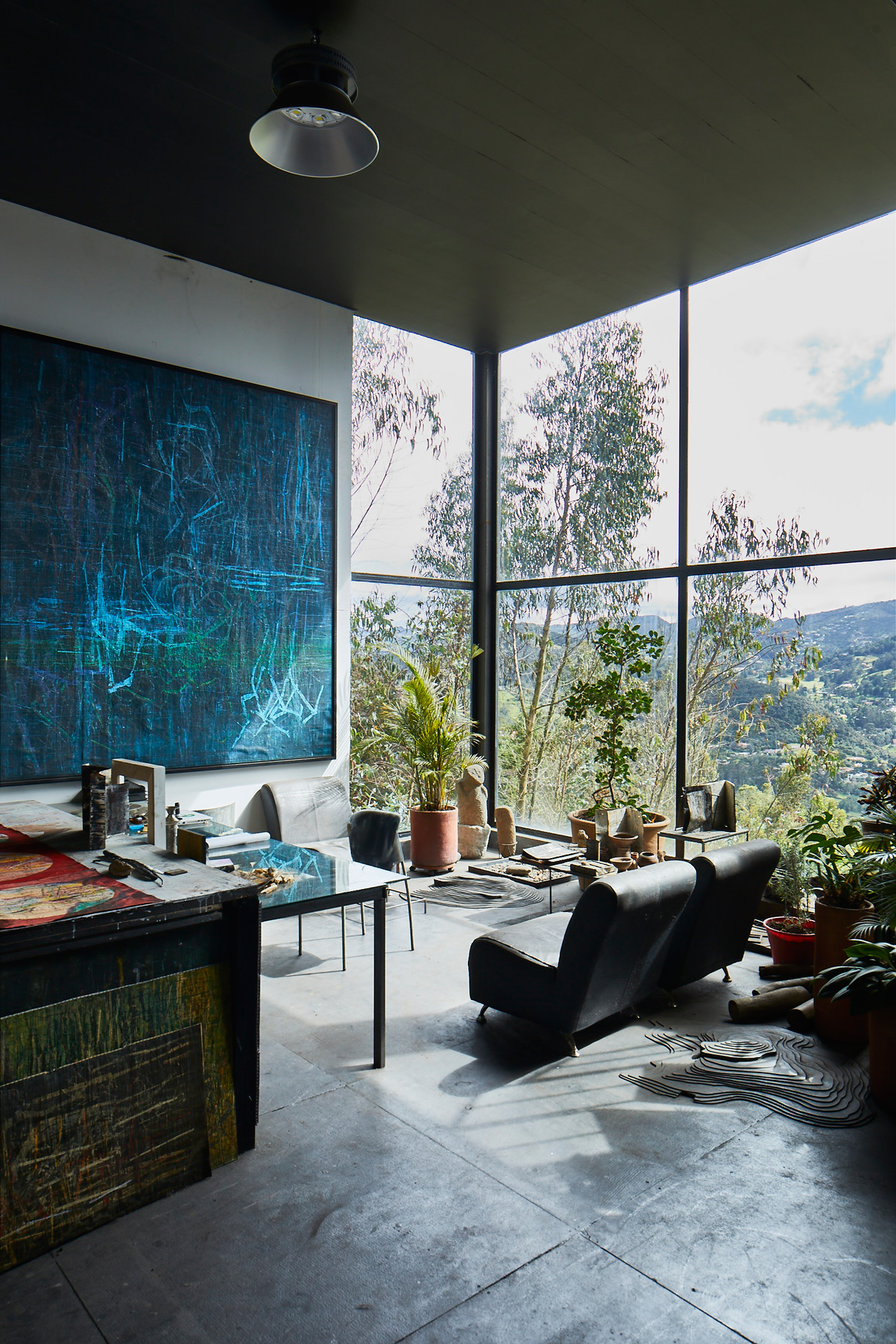 62A0003 Esta extraordinaria casa privilegiada por la luz natural tiene la mejor vista de Bogotá y sus alrededores