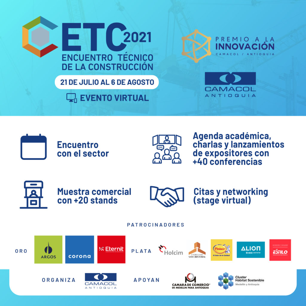 Redes generales ETC 2021 05 Llega una nueva edición del Encuentro Técnico de la Construcción de Camacol