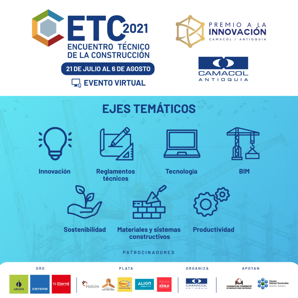 Redes generales ETC 2021 23 Llega una nueva edición del Encuentro Técnico de la Construcción de Camacol