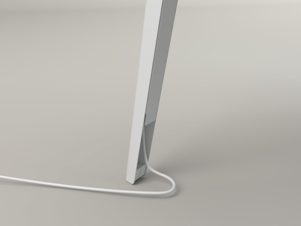 Blis detalle cable pata Un escritorio para trabajar como ningún otro diseñado por un colombiano
