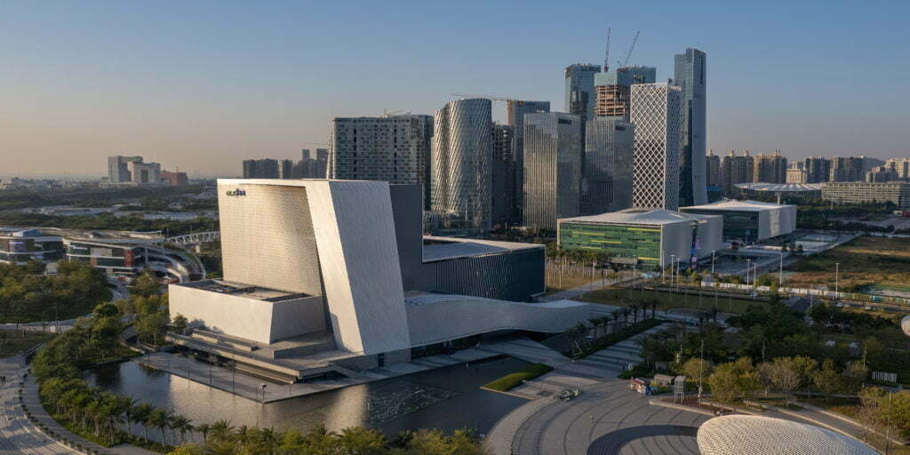 RDA – BaoAn Performing Arts Centre – Credit 張超建築攝影工作室 Zhang Chao Studio – Exterior 7 Gracias a su arquitectura este centro cultural en China es uno de los destinos más deseados del año