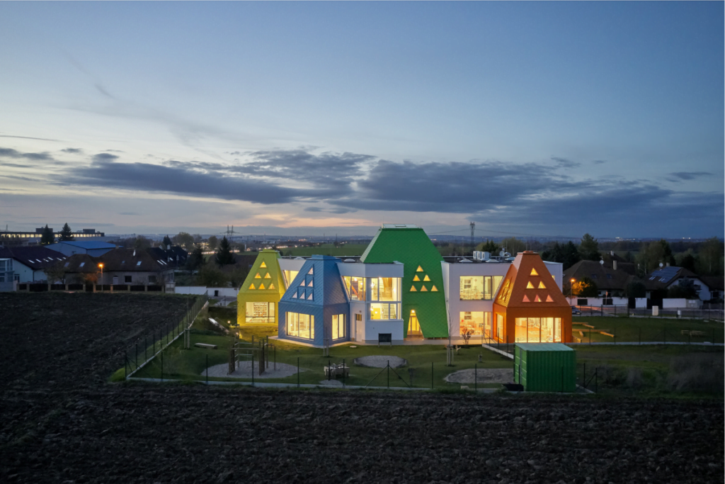 Jardín infantil en República Checa. 